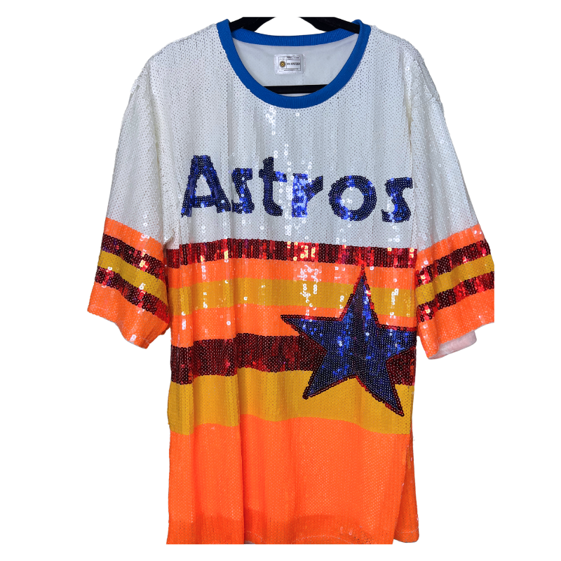 SEQUIN HOSTON ASTRO DRESS