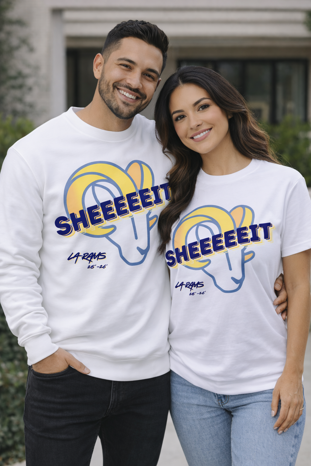 SHEEEEEIT Rams Sweatshirt