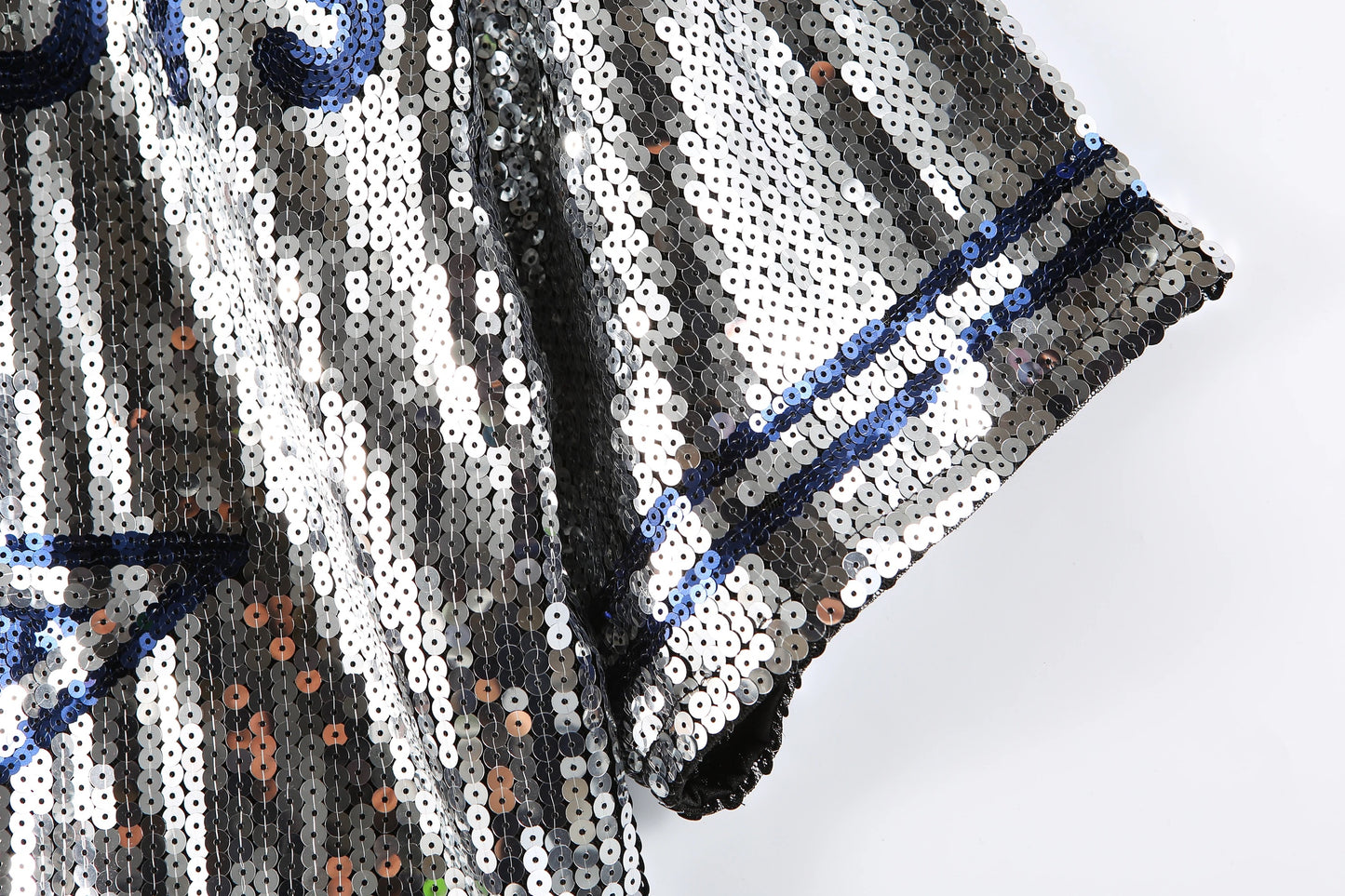SILVER COWBOYS SEQUIN SHIRT