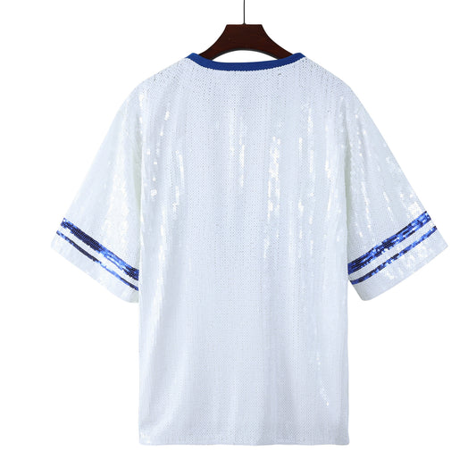 DODGERS SEQUIN GAME DAY DRESS