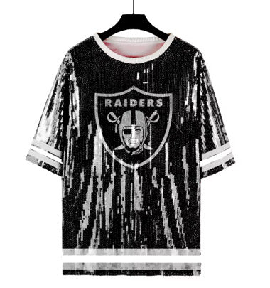 raiders t shirt dress Las Vegas Raiders Flower Women's Summer Beach Sling Dress
