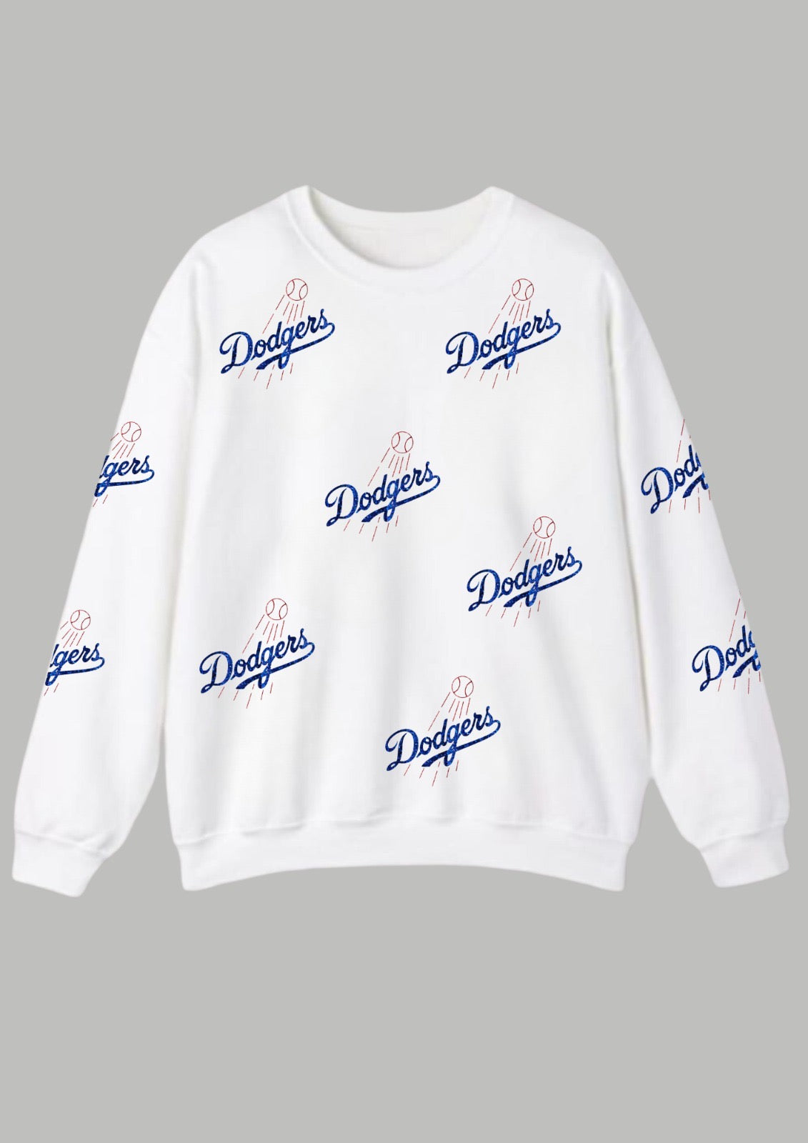 Hand Sequin DODGER Sweatshirt