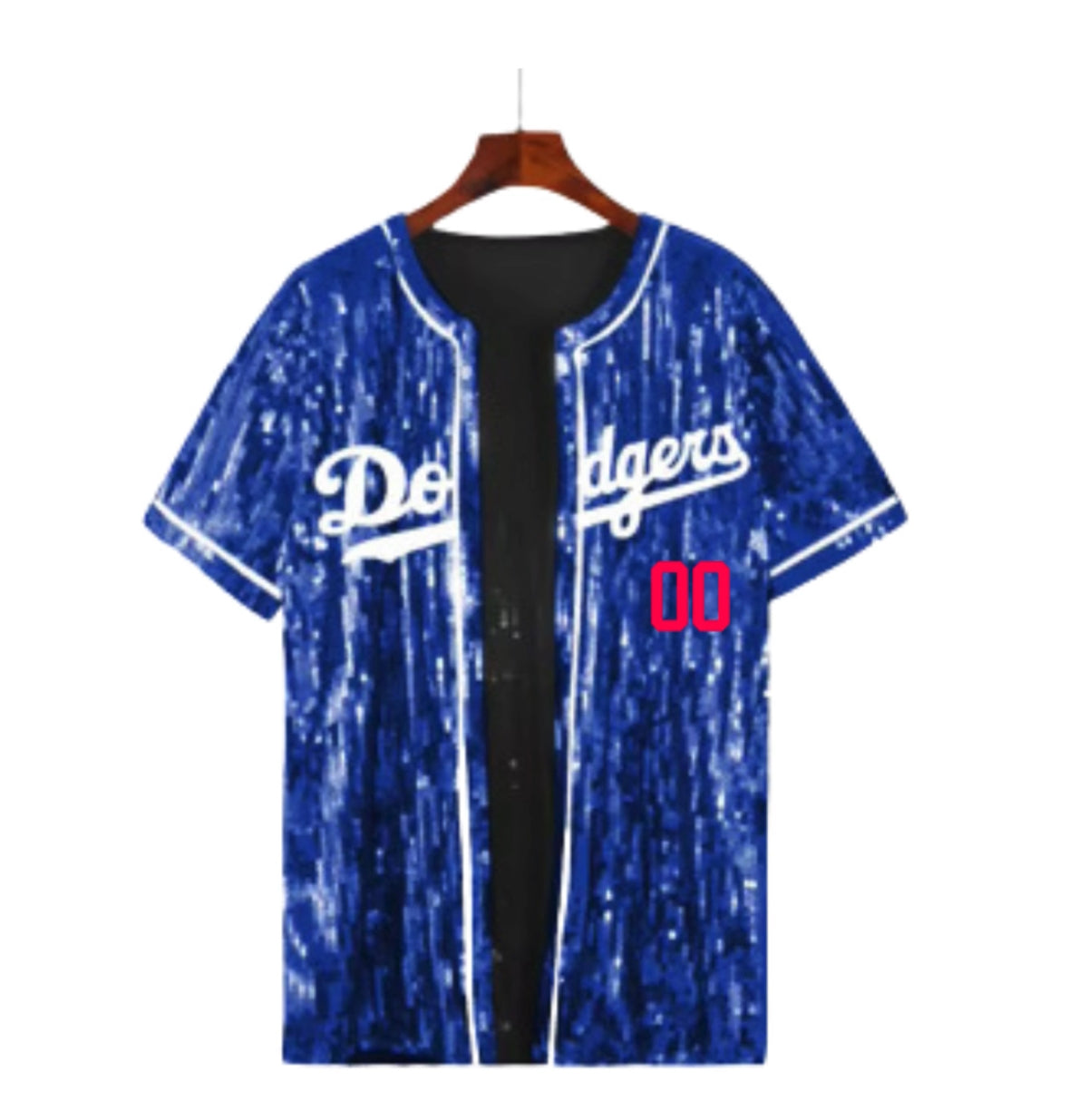 NEW* Open Front Sequin Jersey