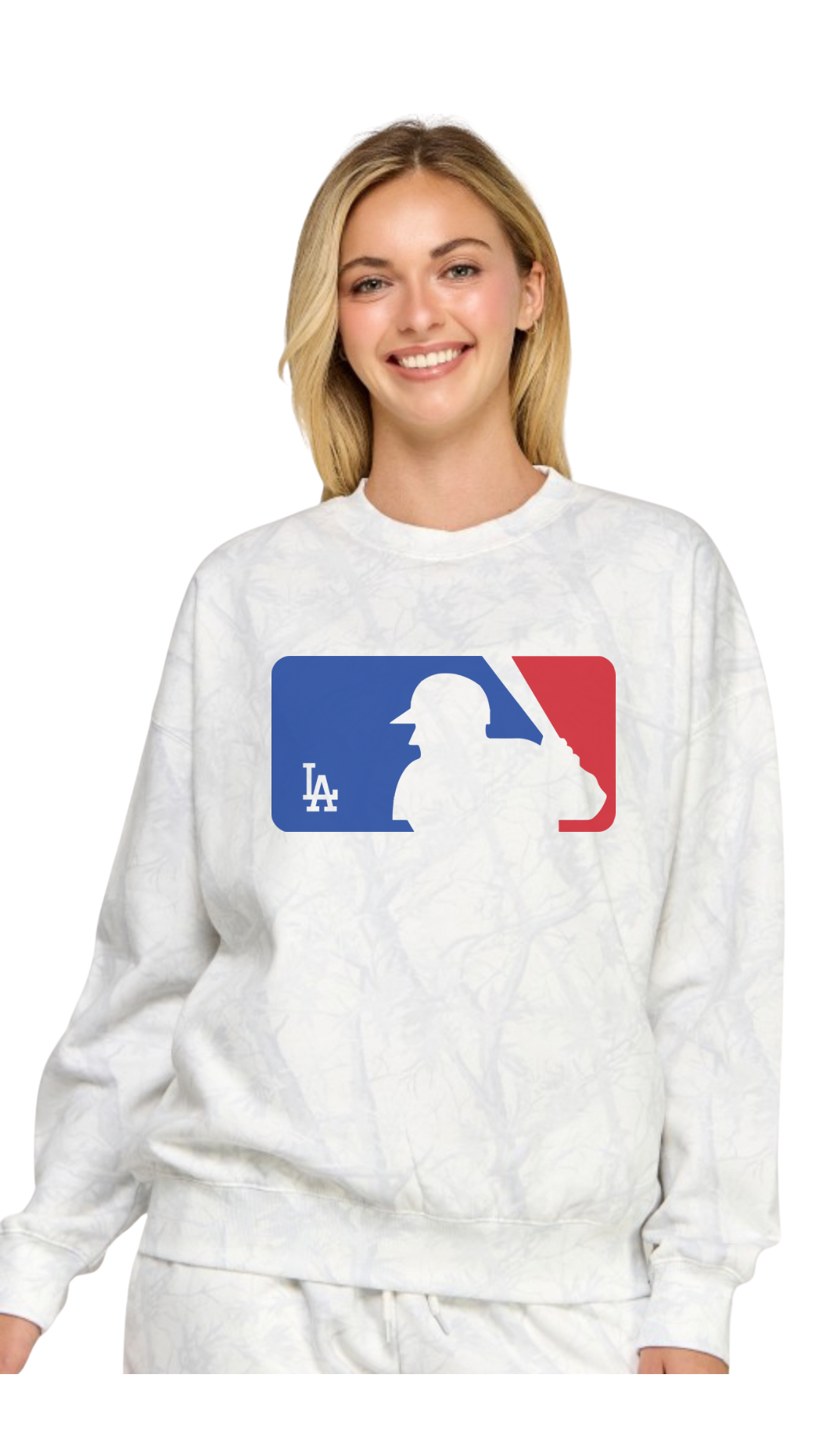 LA LOGO CREW NECK