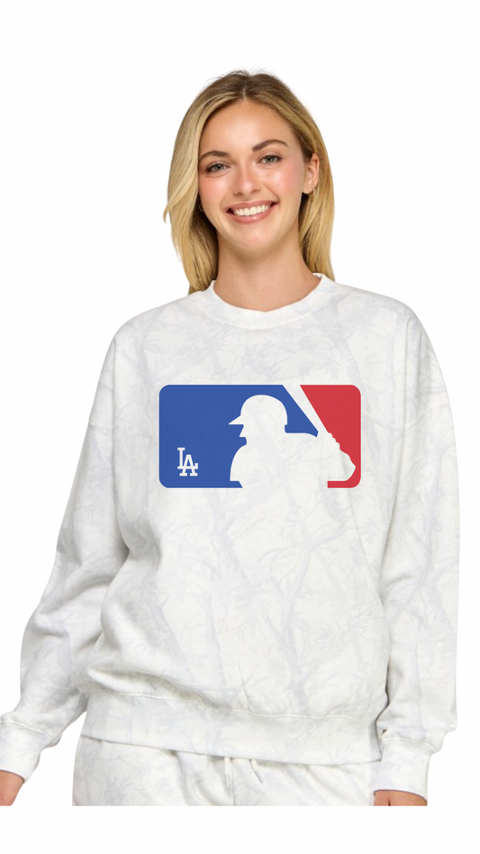 LA LOGO CREW NECK