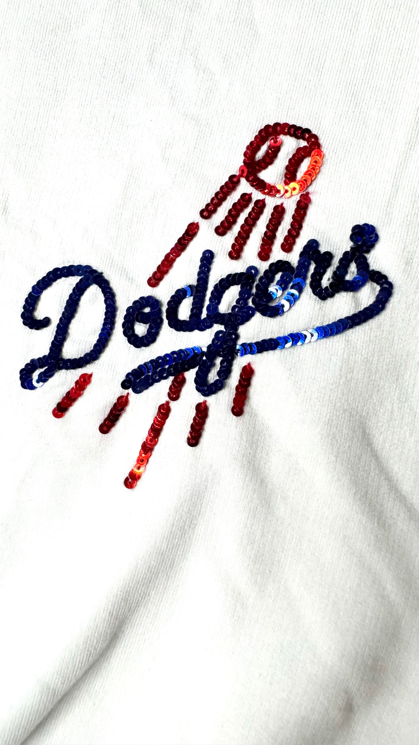 Hand Sequin DODGER Sweatshirt