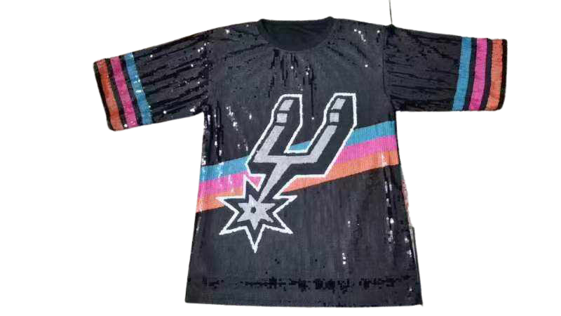 SPURS SEQUIN DRESS