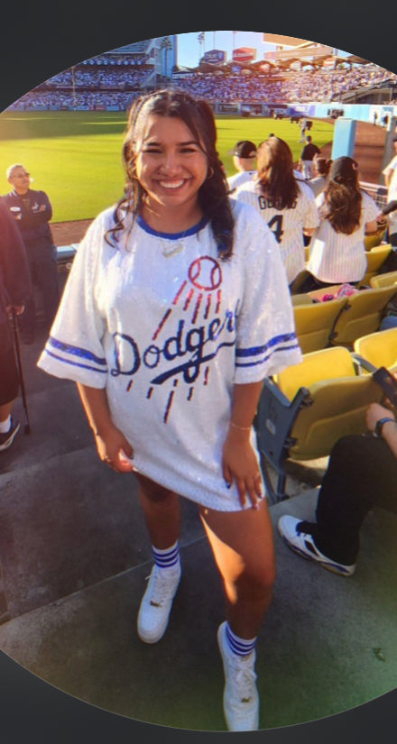 Los Angeles DODGERS SEQUIN GAME DAY DRESS