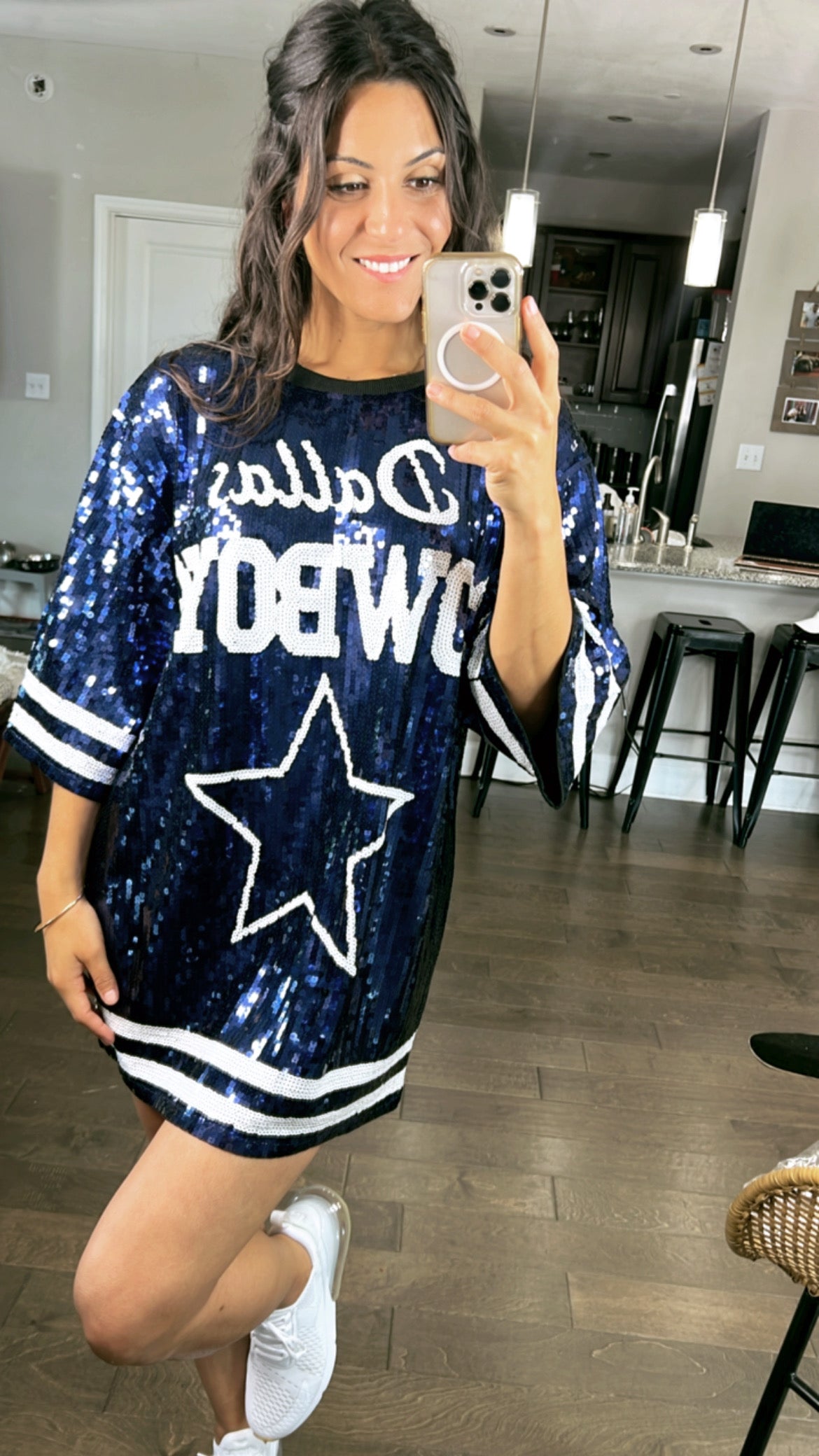 DALLAS SEQUIN DRESS