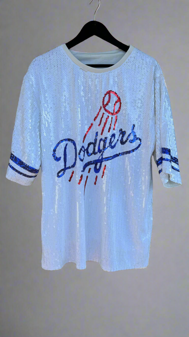 Los Angeles DODGERS SEQUIN GAME DAY DRESS