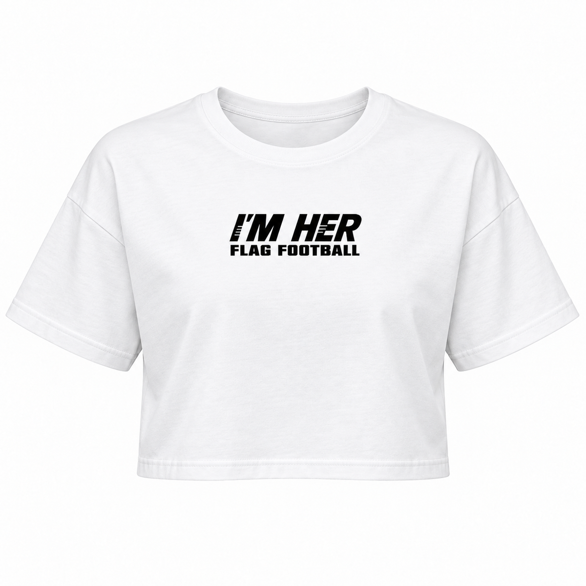 IM HER Crop Shirt