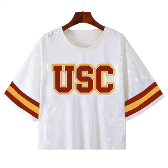 NEW* USC SEQUIN JERSEY TOP *PREORDER